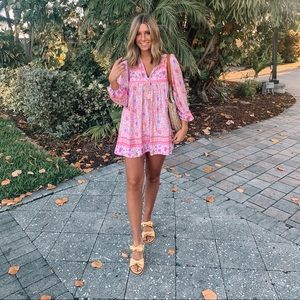 Colorful dress/cover up.